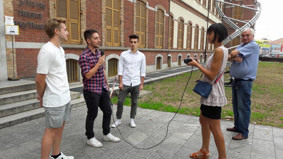 Giusy Trimboli e i ragazzi dell'Omar